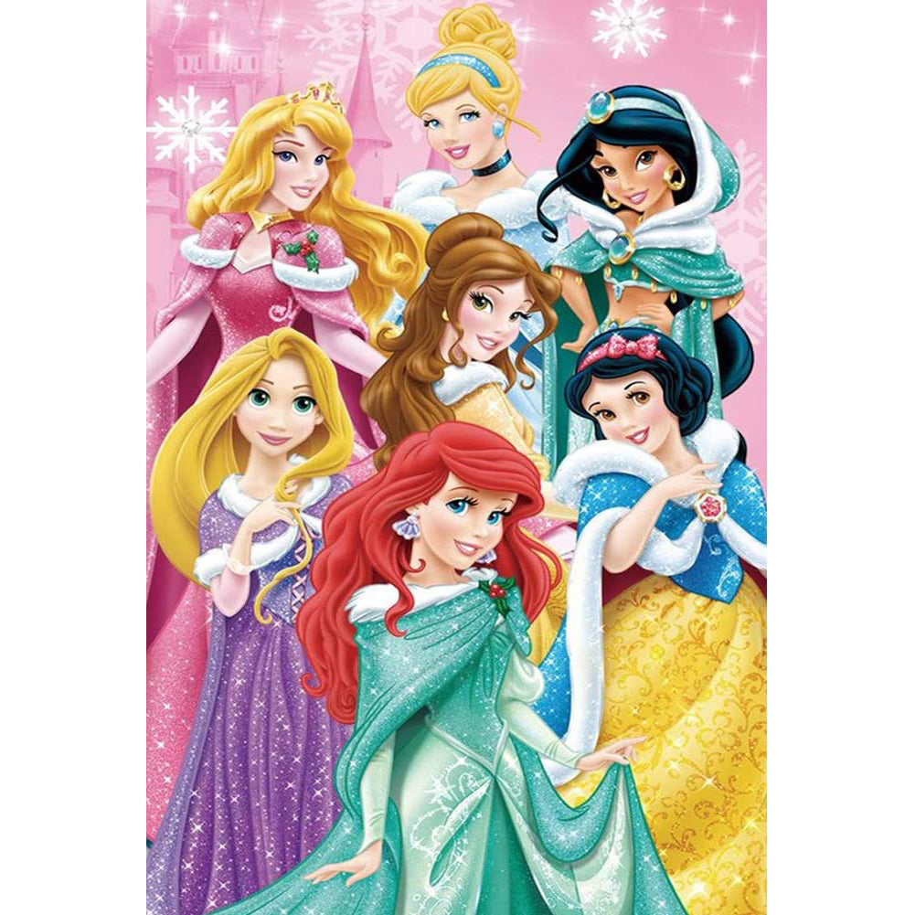 Princesses-Full Drill Diamond Painting