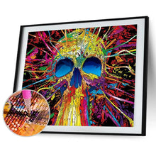 Load image into Gallery viewer, Colorful Skull - Full Diamond Painting - 40x30cm
