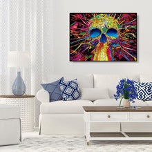 Load image into Gallery viewer, Colorful Skull - Full Diamond Painting - 40x30cm
