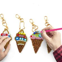 Load image into Gallery viewer, 5pcs Ice Cream DIY Keychain
