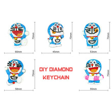 Load image into Gallery viewer, 5pcs Cartoon DIY Keychain
