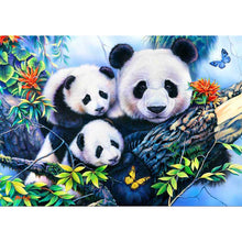 Load image into Gallery viewer, Butterfly Panda-Full Drill Diamond Painting
