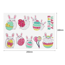 Load image into Gallery viewer, 8pcs-Rabbit-Diamond Painting Free Stickers
