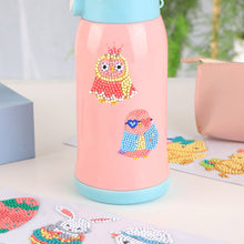 Load image into Gallery viewer, 8pcs-Owl-Diamond Painting Free Stickers
