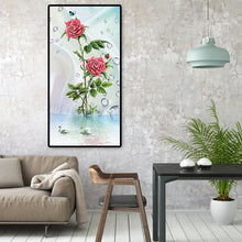 Load image into Gallery viewer, Flower and Swans - Full Drill Round Drill Painting - 85x45cm
