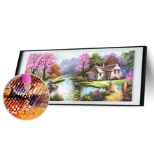 Load image into Gallery viewer, Spring Village Scenery - Full Drill Round Drill - 100x50cm
