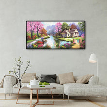 Load image into Gallery viewer, Spring Village Scenery - Full Drill Round Drill - 100x50cm
