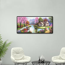 Load image into Gallery viewer, Spring Village Scenery - Full Drill Round Drill - 100x50cm
