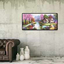 Load image into Gallery viewer, Spring Village Scenery - Full Drill Round Drill - 100x50cm
