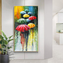 Load image into Gallery viewer, Umbrella People - Full Drill Round Drill - 45x85cm
