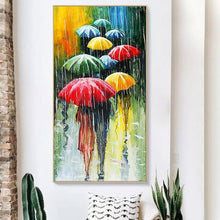 Load image into Gallery viewer, Umbrella People - Full Drill Round Drill - 45x85cm
