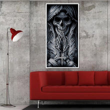 Load image into Gallery viewer, Skeleton Pray - Full Drill Round Drill - 45x85cm
