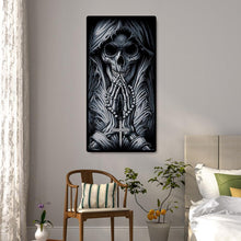 Load image into Gallery viewer, Skeleton Pray - Full Drill Round Drill - 45x85cm
