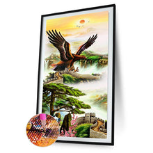 Load image into Gallery viewer, Soaring Eagle - Full Drill Round Drill - 45x85cm
