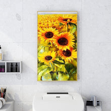 Load image into Gallery viewer, Sunflowers - Full Drill Round Drill - 45x85cm
