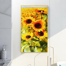 Load image into Gallery viewer, Sunflowers - Full Drill Round Drill - 45x85cm
