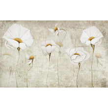 Load image into Gallery viewer, White Flowers - Full Drill Round Drill - 100x50cm
