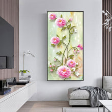 Load image into Gallery viewer, Flower  - Full Drill Round Drill - 45x85cm
