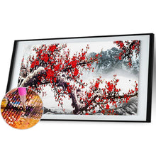 Load image into Gallery viewer, Plum Blossom - Full Drill Round Drill - 100x50cm
