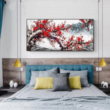 Load image into Gallery viewer, Plum Blossom - Full Drill Round Drill - 100x50cm
