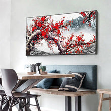 Load image into Gallery viewer, Plum Blossom - Full Drill Round Drill - 100x50cm
