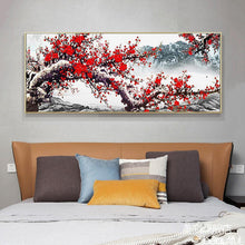 Load image into Gallery viewer, Plum Blossom - Full Drill Round Drill - 100x50cm
