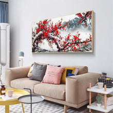 Load image into Gallery viewer, Plum Blossom - Full Drill Round Drill - 100x50cm
