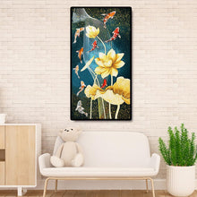 Load image into Gallery viewer, Flower Fish - Full Drill Round Drill Painting - 85x45cm
