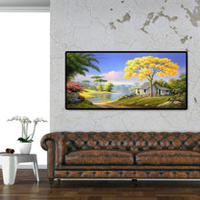 Load image into Gallery viewer, Village House - Full Drill Round Drill - 100x50cm
