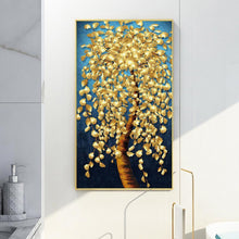 Load image into Gallery viewer, Golden Tree - Full Drill Round Drill - 45x85cm
