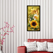 Load image into Gallery viewer, Sunflower - Full Drill Round Drill - 45x85cm
