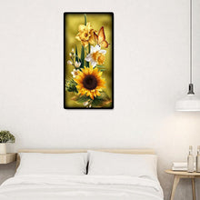 Load image into Gallery viewer, Sunflower - Full Drill Round Drill - 45x85cm
