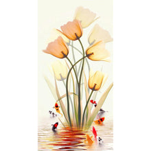 Load image into Gallery viewer, Fish Flowers - Full Drill Round Drill - 45x85cm
