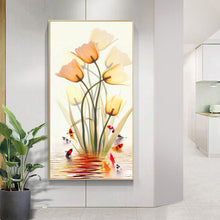 Load image into Gallery viewer, Fish Flowers - Full Drill Round Drill - 45x85cm
