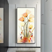 Load image into Gallery viewer, Fish Flowers - Full Drill Round Drill - 45x85cm
