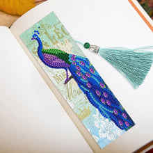 Load image into Gallery viewer, 2pcs Peacock-DIY Diamond Painting Bookmark
