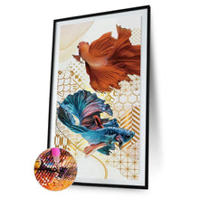 Load image into Gallery viewer, Fish - Full Drill Round Drill - 50x100cm
