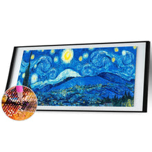 Load image into Gallery viewer, 80x30cm Abstract Night Sky - Full Drill Round Drill - 80x30cm
