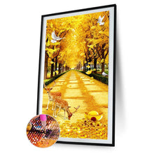 Load image into Gallery viewer, 45x85cm Deer Yellow Blvd - Full Drill Round Drill - 45x85cm
