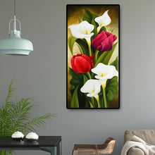 Load image into Gallery viewer, Flower - Full Drill Round Drill - 45x85cm
