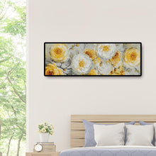 Load image into Gallery viewer, 80x30cm Yellow Hydrangea - Full Drill Round Drill - 80x30cm
