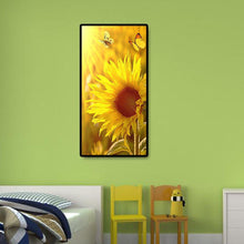 Load image into Gallery viewer, Sunflower - Full Drill Round Drill - 45x85cm
