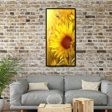 Load image into Gallery viewer, Sunflower - Full Drill Round Drill - 45x85cm
