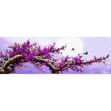 Load image into Gallery viewer, Purple Tree - Full Drill Round Drill - 80x30cm
