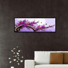 Load image into Gallery viewer, Purple Tree - Full Drill Round Drill - 80x30cm
