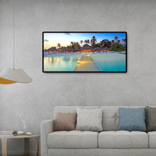 Load image into Gallery viewer, Beach Villa - Full Drill Round Drill - 80x40cm
