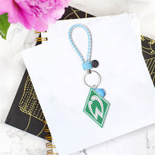 Load image into Gallery viewer, 1pcs football Werder Bremen double-sided DIY craft keychain
