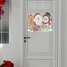 Load image into Gallery viewer, Christmas-Diamond Painting Door Pendant
