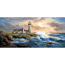 Load image into Gallery viewer, Coast Light-Full Drill Diamond Painting-80x40cm
