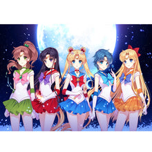 Load image into Gallery viewer, Sailor Moon-Full Drill Diamond Painting
